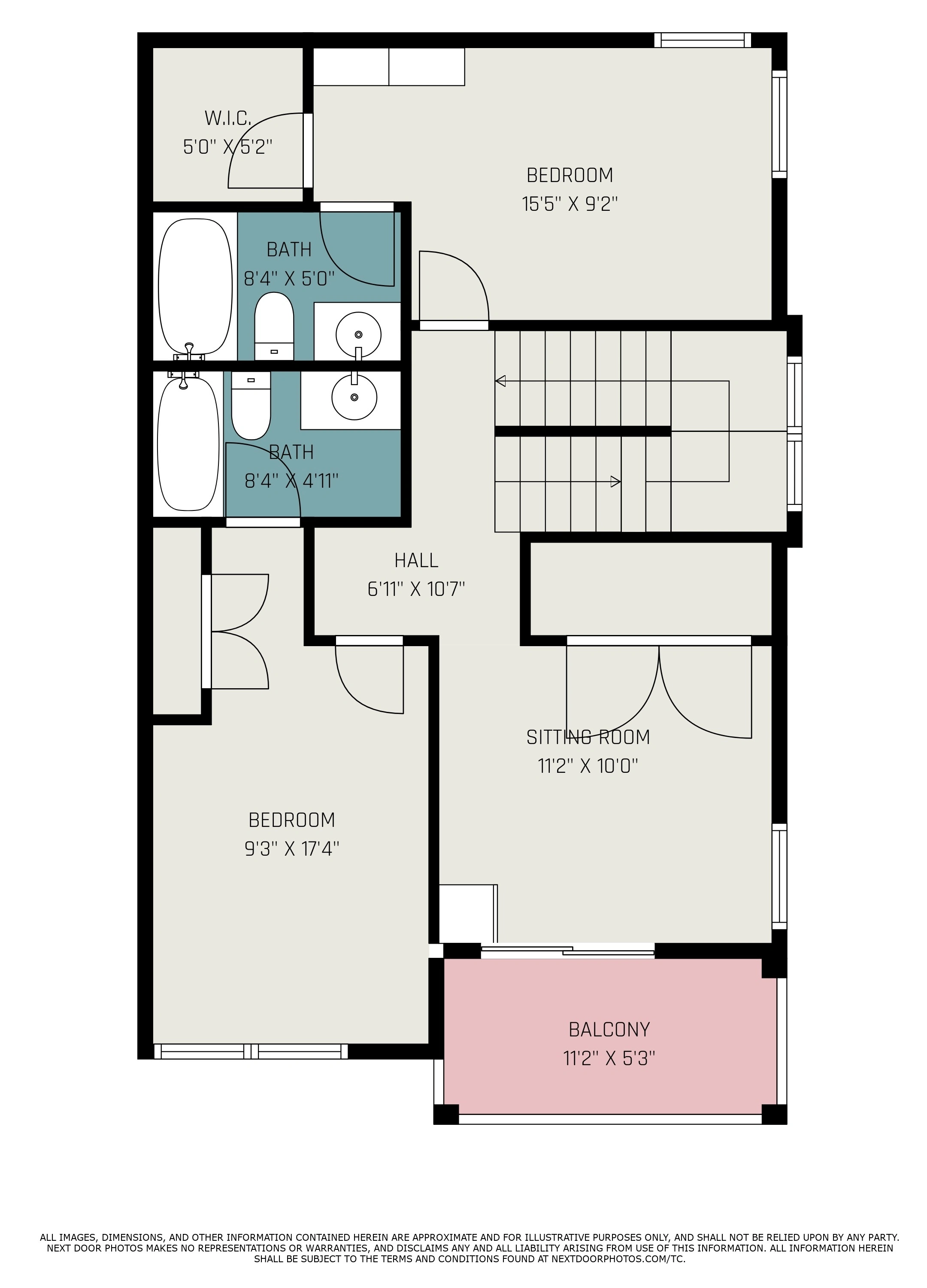 6 Bedroom 6.5 Bathroom Townhome Floorplan 2
